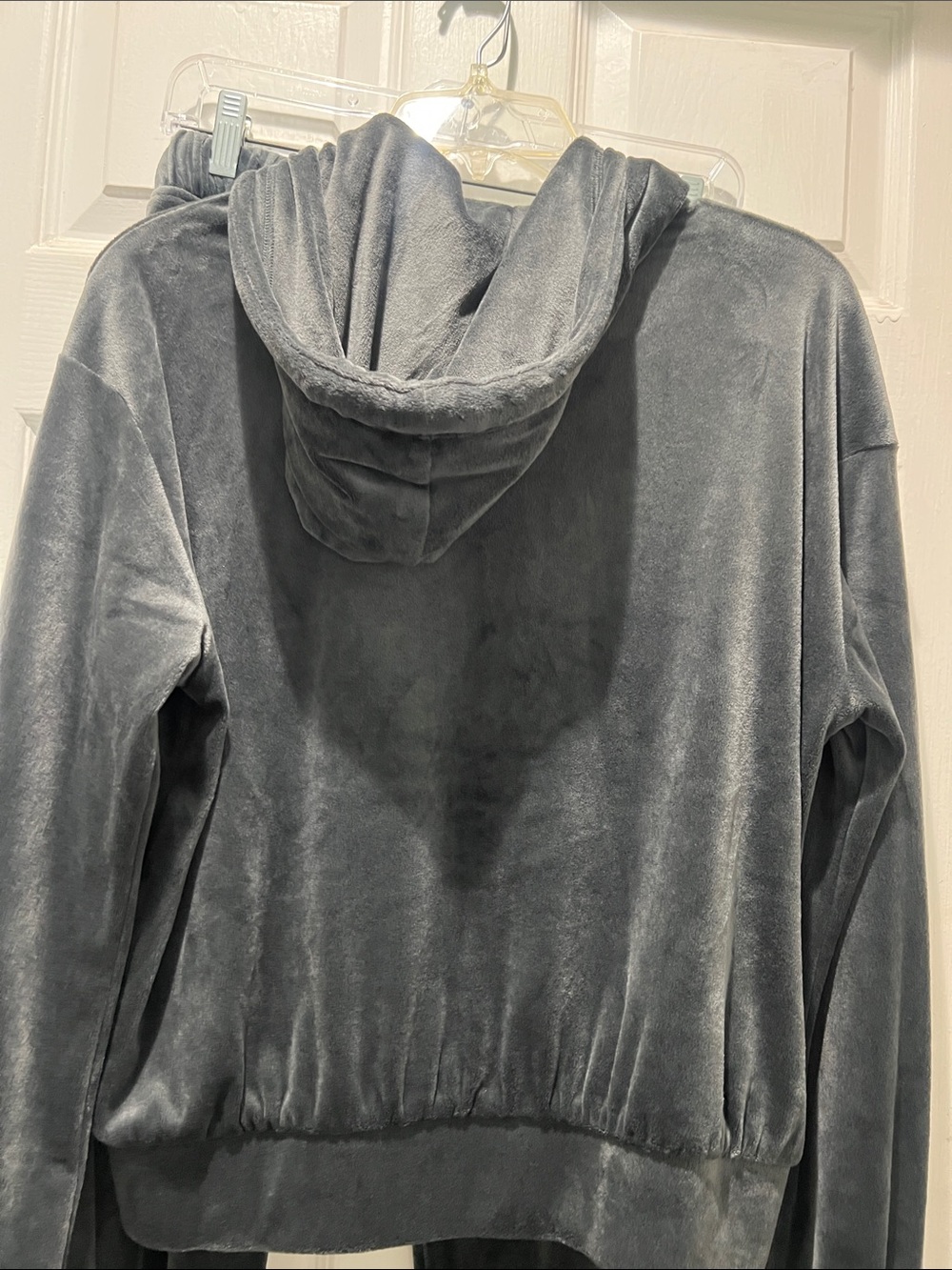 UGG Plush Set Hoodie and Pants - Gray - Picture 10 of 12